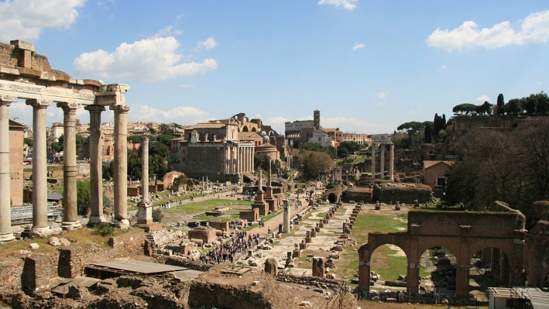 Inaugurazione del percorso dal Foro Romano ai Fori Imperiali