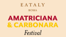 festival roma amatriciana carbonara marzo 2025