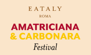 festival roma amatriciana carbonara marzo 2025
