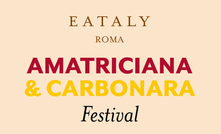 festival roma amatriciana carbonara marzo 2025